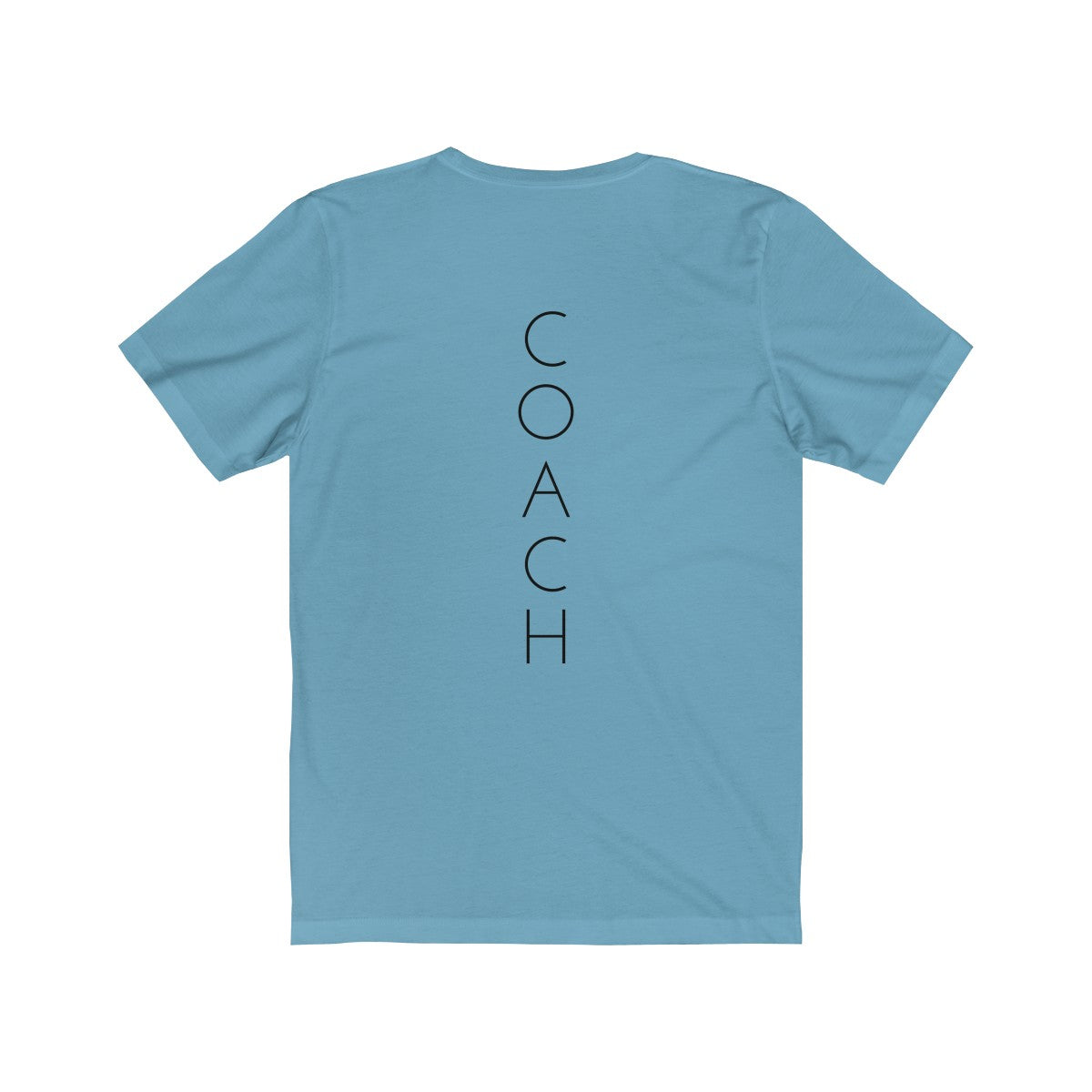 LIFE Coach (front & back print) - Unisex Jersey Short Sleeve Tee