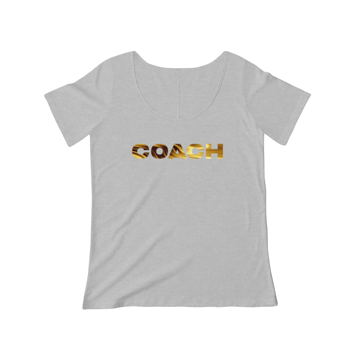 Coach - Women's Scoop Neck T-shirt