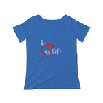 I Heart My Life - Women's Scoop Neck T-shirt