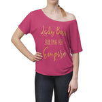 Lady Boss Building Her Empire -  Slouchy top
