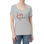 I Heart My Life - Women's Scoop Neck T-shirt