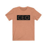 CEO Block - Unisex Jersey Short Sleeve Tee