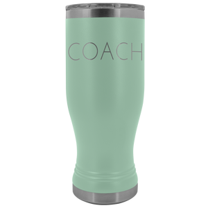 "Coach" Lazar etched Boho 20oz Tumbler