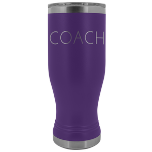 "Coach" Lazar etched Boho 20oz Tumbler