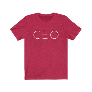 CEO - Unisex Jersey Short Sleeve Tee