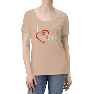 I Heart My Life - Women's Scoop Neck T-shirt