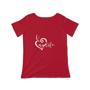 I Heart My Life - Women's Scoop Neck T-shirt