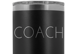 "Coach" Lazar etched Boho 20oz Tumbler