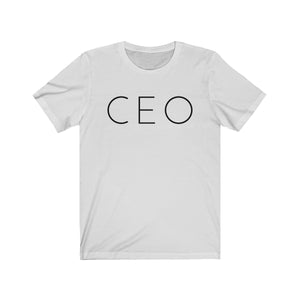 CEO - Unisex Jersey Short Sleeve Tee