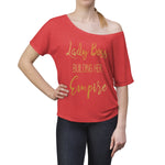 Lady Boss Building Her Empire -  Slouchy top
