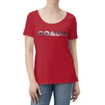 Coach - Women's Scoop Neck T-shirt