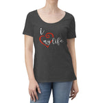 I Heart My Life - Women's Scoop Neck T-shirt