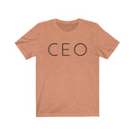 CEO - Unisex Jersey Short Sleeve Tee