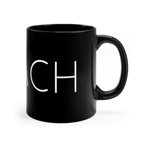 Black and White Coach mug 11oz