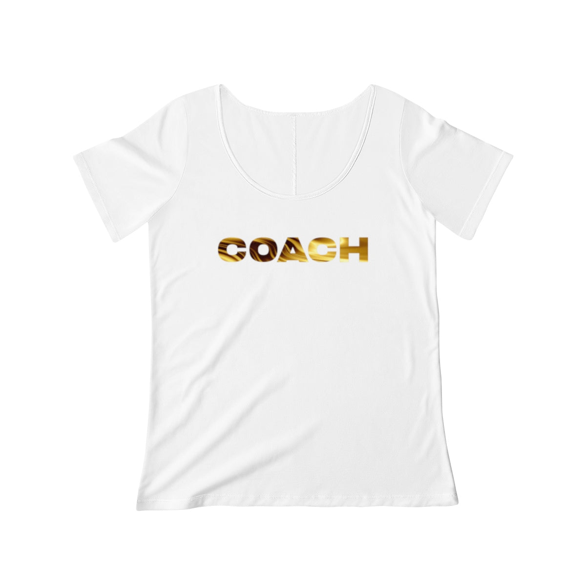 Coach - Women's Scoop Neck T-shirt