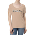 Coach - Women's Scoop Neck T-shirt