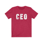 CEO - Unisex Jersey Short Sleeve Tee