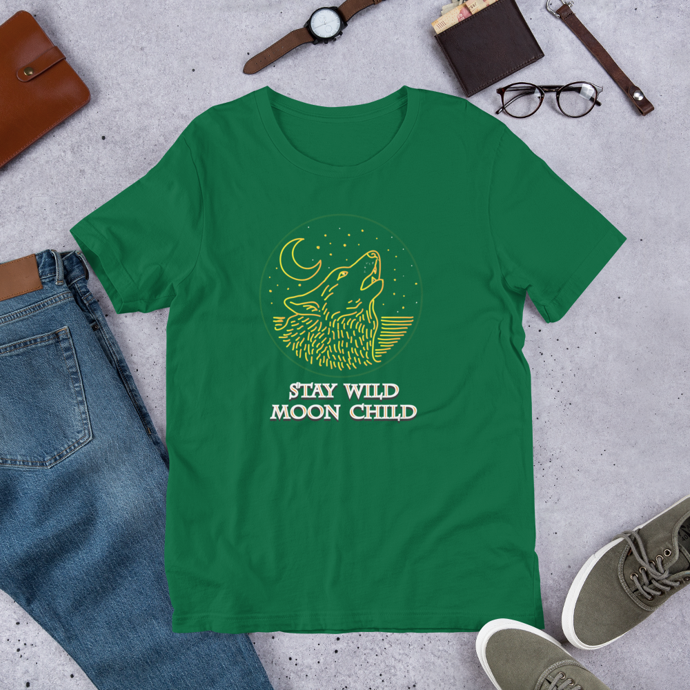 Stay Wild Moon Child - Short-Sleeve Unisex T-Shirt