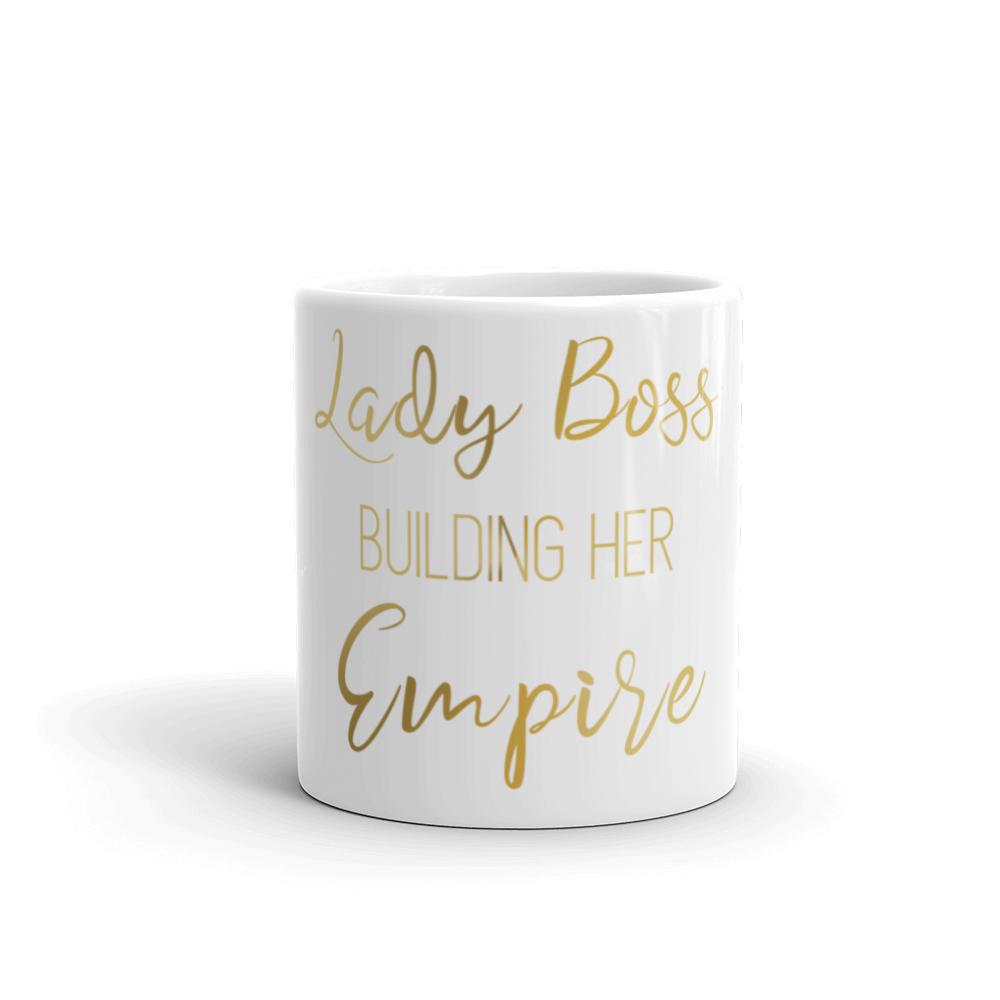 Lady Boss Gold Mug