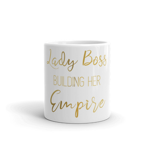 Lady Boss Gold Mug