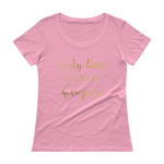 Lady Boss Scoopneck T-Shirt