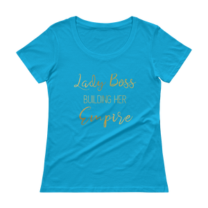 Lady Boss Scoopneck T-Shirt