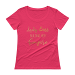 Lady Boss Scoopneck T-Shirt