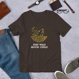 Stay Wild Moon Child - Short-Sleeve Unisex T-Shirt