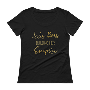 Lady Boss Scoopneck T-Shirt