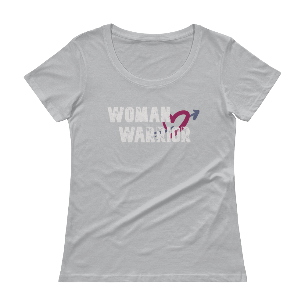 Woman Warrior Scoopneck T-Shirt