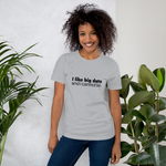 I Like Big Data - Short-Sleeve Unisex T-Shirt