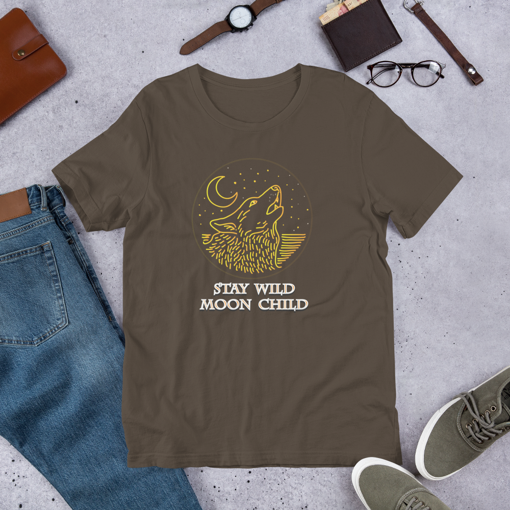 Stay Wild Moon Child - Short-Sleeve Unisex T-Shirt