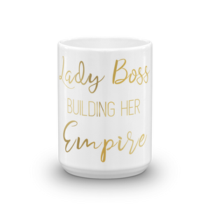 Lady Boss Gold Mug