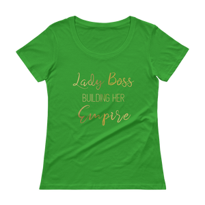 Lady Boss Scoopneck T-Shirt