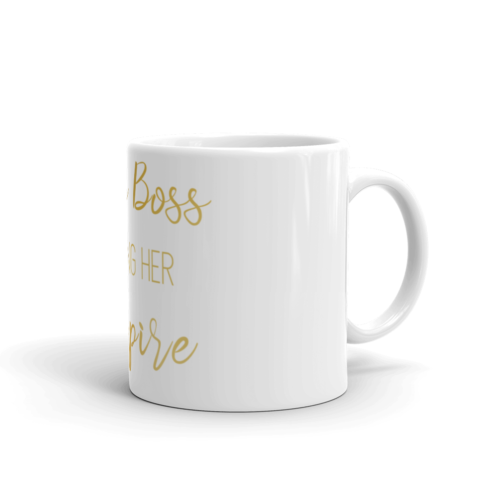 Lady Boss Gold Mug