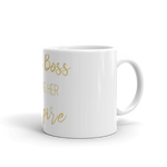 Lady Boss Gold Mug