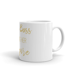 Lady Boss Gold Mug