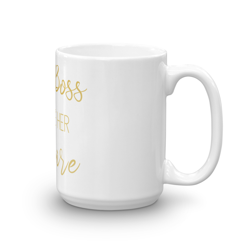 Lady Boss Gold Mug