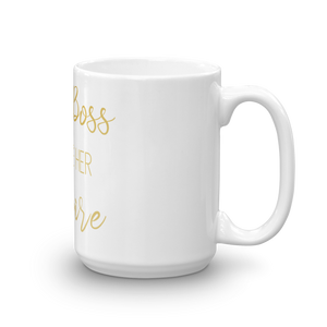 Lady Boss Gold Mug