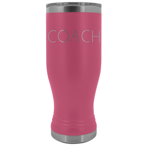 "Coach" Lazar etched Boho 20oz Tumbler