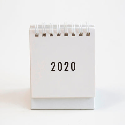 JIANWU simplicity agenda 2020 planner Table Calendar weekly planner Monthly To Do List Desktop Calendar office supplies