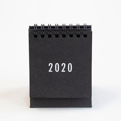 JIANWU simplicity agenda 2020 planner Table Calendar weekly planner Monthly To Do List Desktop Calendar office supplies