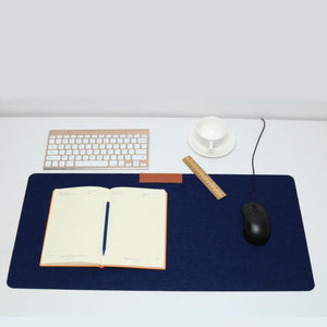 Large Office Desk Mat Modern Table Keyboard Computer Mouse Pad Wool Felt Laptop Cushion Desk Mat Gaming Mousepad Mat