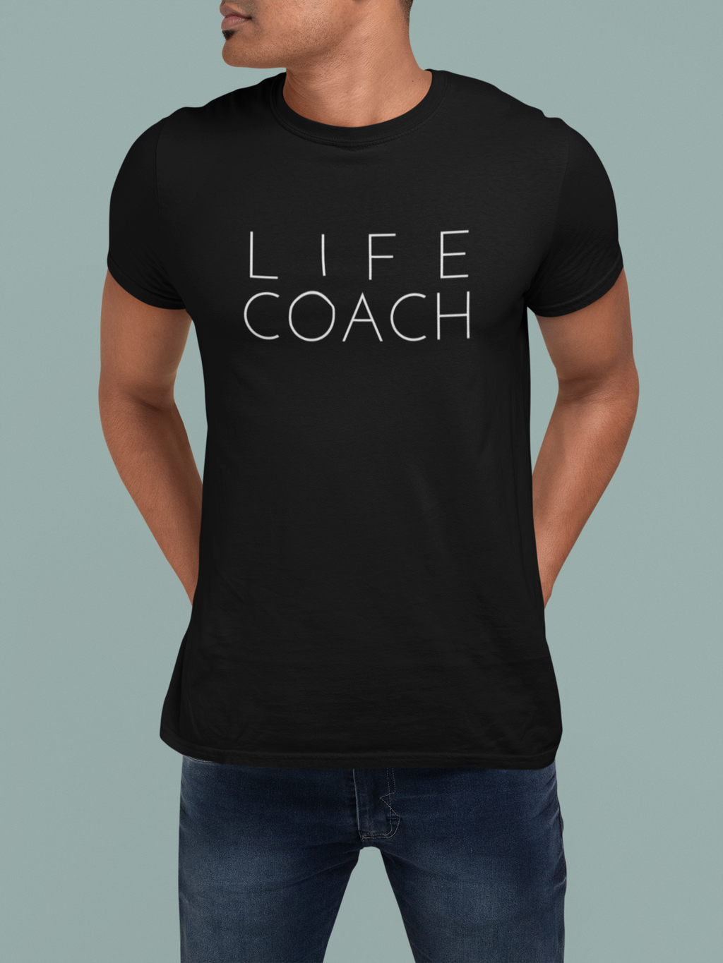 LIFE COACH - Unisex Jersey Short Sleeve Tee