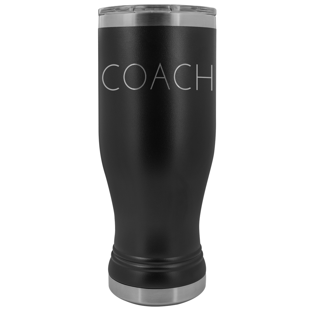 "Coach" Lazar etched Boho 20oz Tumbler