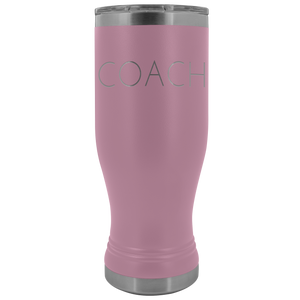 "Coach" Lazar etched Boho 20oz Tumbler